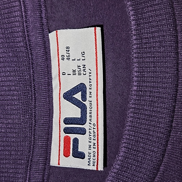 FILA Purple Athletic Tshirt - Picture 3 of 8